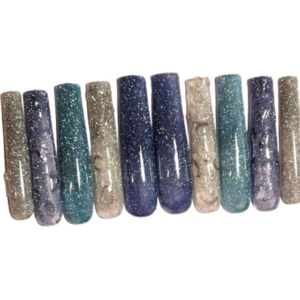 Hand Crafted Custom 10pc XXL Acrylic presson nails sz Small